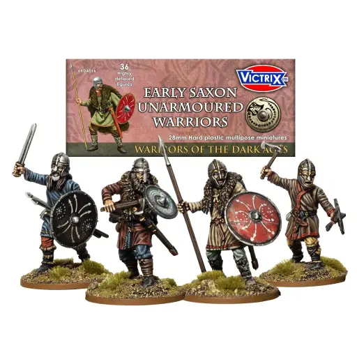 [VTX VXDA016] Victrix : Early Saxon Unarmoured Warriors