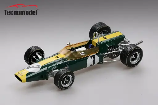 [TECNO TM18-179B] Tecnomodel : Lotus 48 1967 │No.3 F2 Spain GP Winner 1967 Driver Jim Clark car 