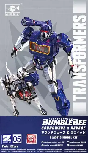 [TRM 08112] Trumpeter : Transformers BumbleBee Soundwave & Ravage 