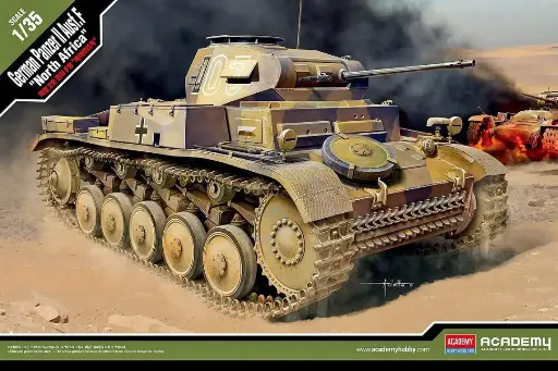 [ACA 13535] Academy : German Panzer II Ausf. F North Africa