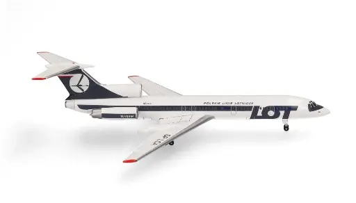 [HER 538121] Herpa : Tupolev TU-154M LOT Polish Airlines 