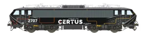 [LSM 12057DC] Lsmodels : Locomotive électrique 2707 CERTUS -Face rouge et face Jaune SNCB -NMBS DC