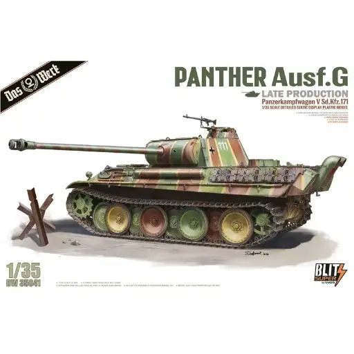 [DAW DW35041] Das Werk : Panther Ausf.G Late Production SDKFZ.171