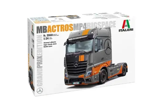 [ITA 3968] Italeri : MB Actros MP4 Big Space │ Grand Prix Edition