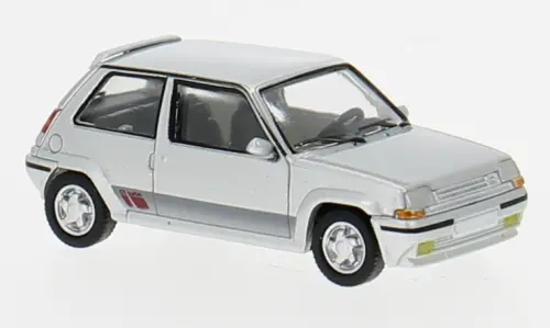 [PCX870299] Premium ClassiXXs : Renault 5 GT Turbo │ 1987 - Silver 