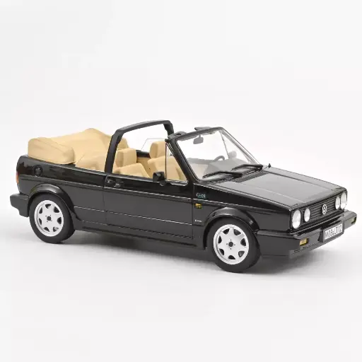 [NOR 188568] Norev : Volkswagen Golf Cabriolet │ 1992 - Black 