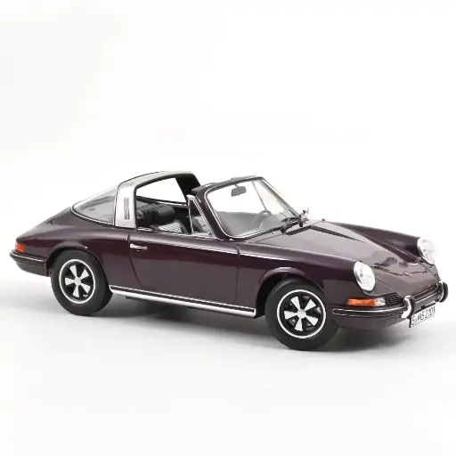 [NOR 187644] Norev : Porsche 911 E Targa │ 1971 - Violet