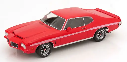 [KKS KKDC181352] KK-Scale : Pontiac Le Mans GTO │ 1972 - Rouge Clair 