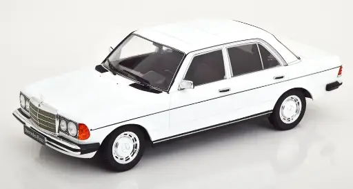 [KKS KKDC180351] KK-Scale : Mercedes Benz 230E W123 │ 1975 - Blanc