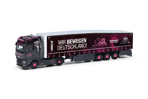 [HER 318174] Herpa : Man TGX GX semi bache 