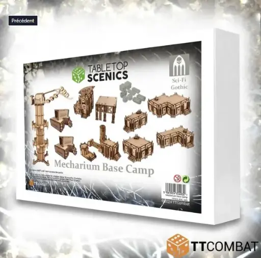 [TTC TTSCX-EXC-045] TT Combat : Mecharium Base Camp │ White Box Bundle