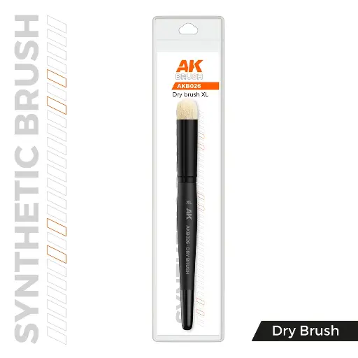 [AK B026] AK : Synthétique Dry Brush │Taille XL