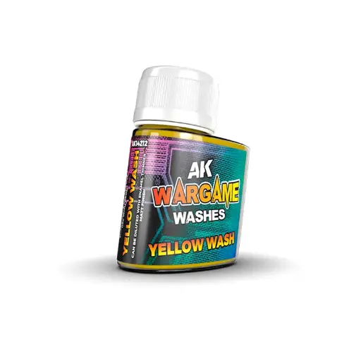 [AK 14212] Ak : Wargame Wash Series │Yellow (35ml)