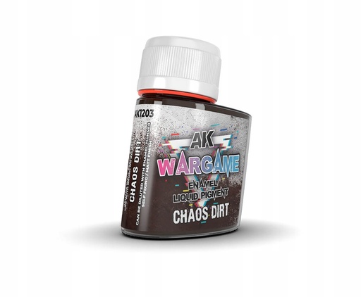 [AK 1203] Ak : Wargame │ Enamel liquid Chaos Dirt (35ml)