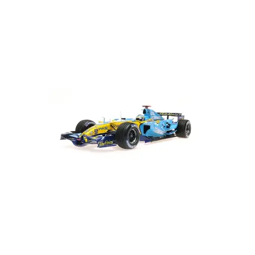 [MNC 117061801] Minichamps : Renault R26 │ No.1 Fernando Alonso F1 Brésil 2006 World Champion