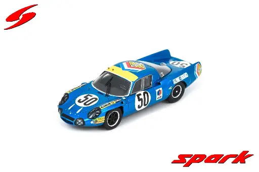 [SPK S5697] Spark :  Alpine A210 No.50 12th Le Mans 24H 1969 A. Serpaggi - C. Ethuin