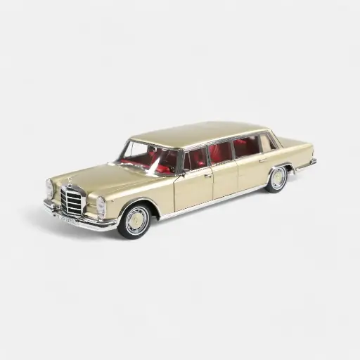 [NZG 1071/66] NZG : Mercedes Benz 600 Pullman │ Champagne 