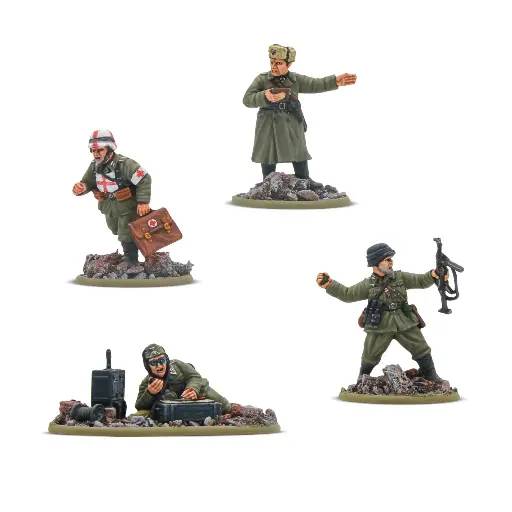 [WLG 403212011] Bolt Action : German Veterans Infantry HQ