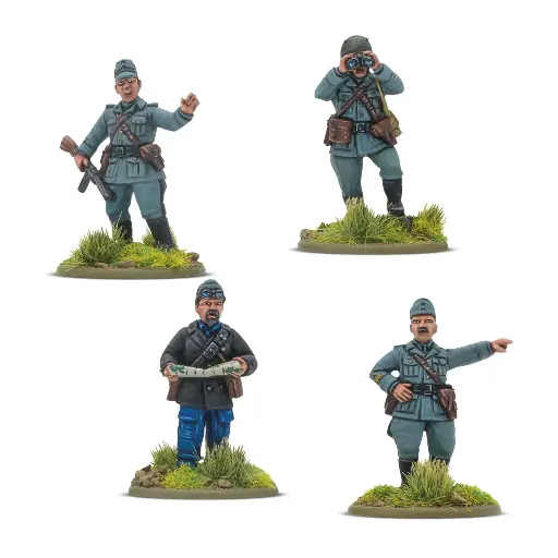 [WLG 403215801] Bolt Action : Italian Platoon Commanders (copie)