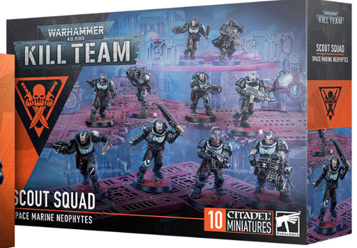 [GAW 103-44] Kill Team : Space Marine Scout Squad │ Warhammer 40,000