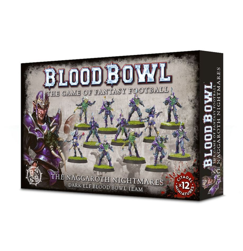 [GAW 200-54] Blood Bowl : The Naggaroth Nightmares │ Dark Elf Blood Bowl Team