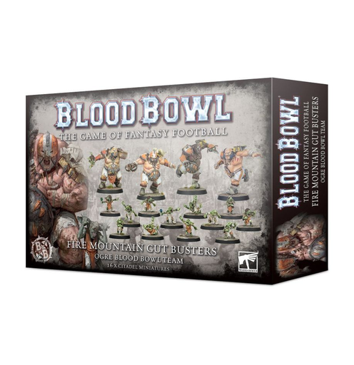 [GAW 202-02] Blood Bowl : The Fire Moutain Gut-Busters │ Ogre Blood Bowl Team