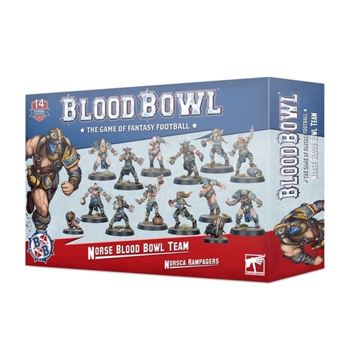 [GAW 202-24] Blood Bowl : Norsca Rampagers │ Norse Blood Bowl Team 