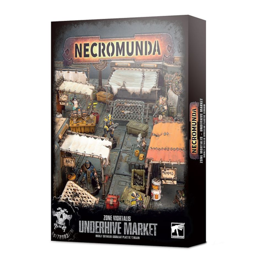 [GAW 300-85] Necromunda : Zone Mortalis Underhive Market │ Warhammer 40.000