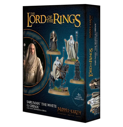 [GAW 30-49] The Lord of The Rings : Saruman The White & Grima │ Middle-Earth Strategy Battle Game