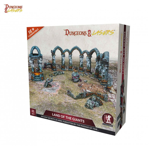 [ARS DNL0071] Dungeons & Lasers :  Lands of Giants -  Set de décors │ Dungeons & Dragons 5E Compatible